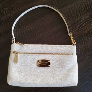 *NEW* Michael Kors 'Large Wristlet' Optic White